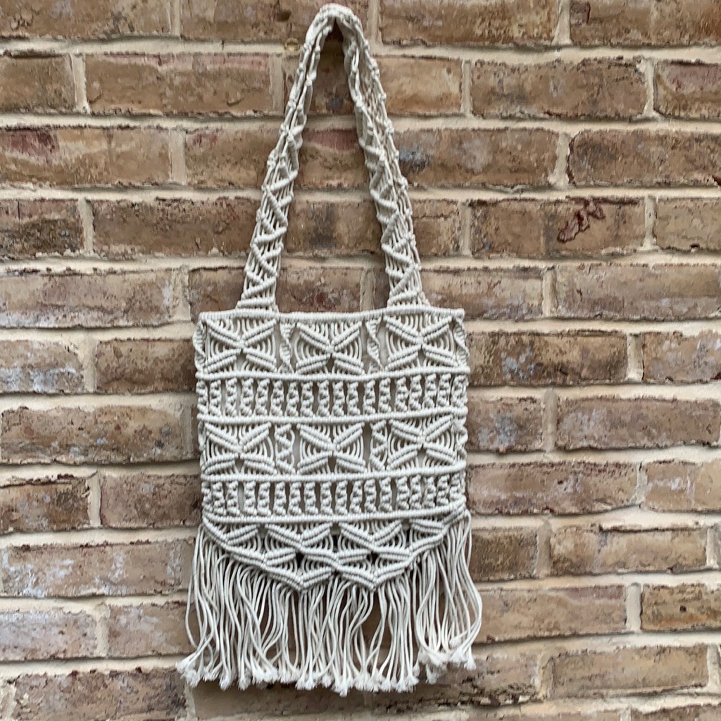 Mossimo Macrame Bag